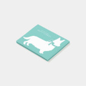 Corgi Pembroke Welsh Post-it Notes (Incliné)