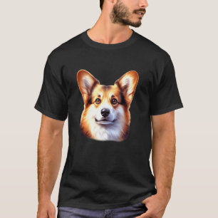 Corgi Portret T-shirt