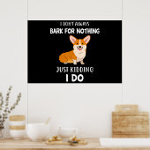 Corgi Poster (Keuken)