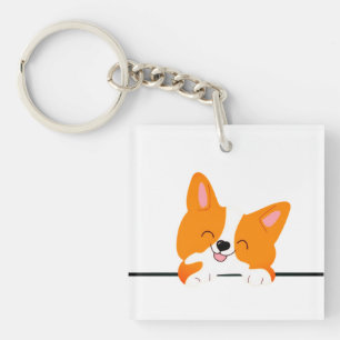 Corgi, Pup, Huisdier Sleutelhanger