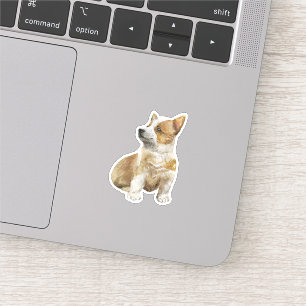 Corgi Puppy Cartoon Dog Sticker