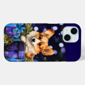 Corgi Puppy Christmas Hoesje-Mate iPhone Case (Achterkant (horizontaal))