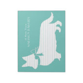 Corgi Puppy Dog Pembroke Welsh Notepad Notitieblok (Gedraaid)