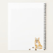 Corgi puppy hond liefde bruiloft planner (Achterkant)