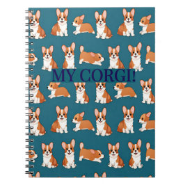 Corgi Puppy Notebook Journal Notitieboek