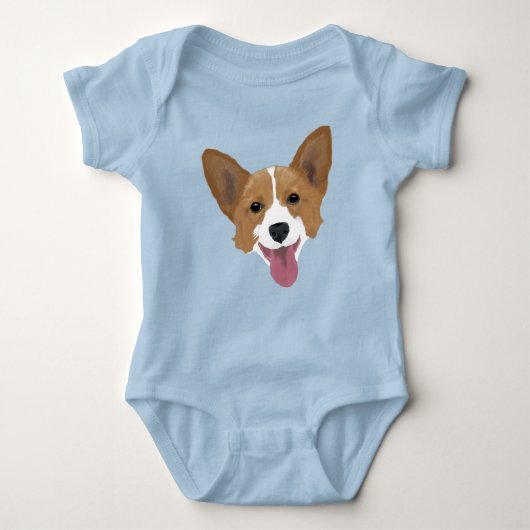 Corgi Puppy Romper (Voorkant)