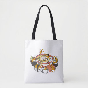 Corgi Ramen Sushi Draagtas