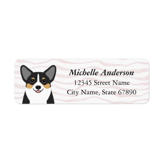 Corgi Return Address Labels (Voorkant)