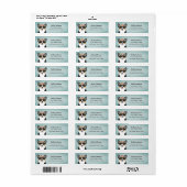 Corgi Return Address Labels (Full Sheet)