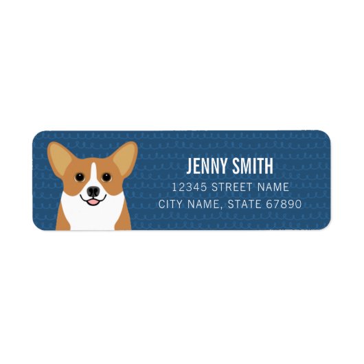 Corgi Return Address Labels (Voorkant)