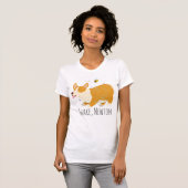 Corgi Round Women's Shirt (Voorkant volledig)