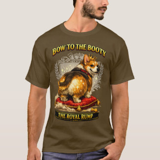 Corgi Royal Rump | Grappige Groovely Hond T-shirt