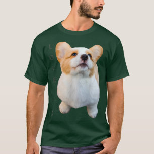 Corgi Shirt Love is Dog Mam Dad T-shirt Puppy Pet 