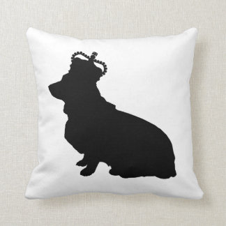 Corgi silhouette pillow kussen
