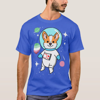 Corgi Space Abroseual Pride-619 T-shirt