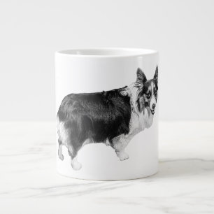 Corgi Spark in Sneeuwlicht Extra Grote Beker