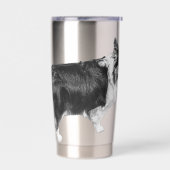 Corgi Spark in Snowlight Geïsoleerde Drinkbeker (Links)