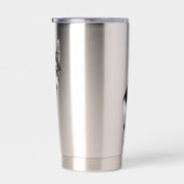 Corgi Spark in Snowlight Geïsoleerde Drinkbeker (Rechts)