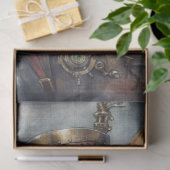 Corgi Steampunk 2 Decoupage papier (Geschenk)