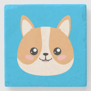 Corgi Stenen Onderzetter