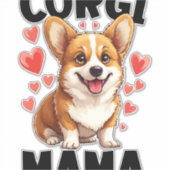Corgi Sticker (Voorkant)