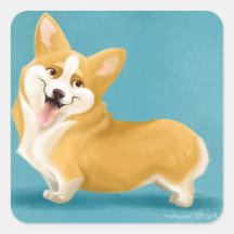 Corgi-Stickers