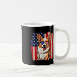 Corgi Sungles Amerikaanse vlag USA Patriottisch 4e Koffiemok