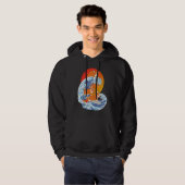 Corgi Surfer Surfing Surf Board Corgi Hoodie (Voorkant volledig)