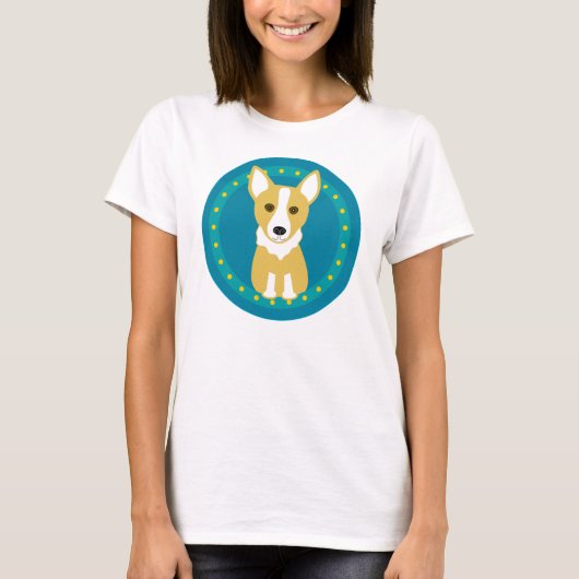 Corgi T-shirt (Voorkant)