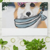 CORGI    THEEDOEK (Gevouwen)