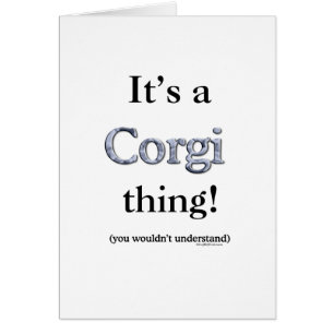 Corgi Thing