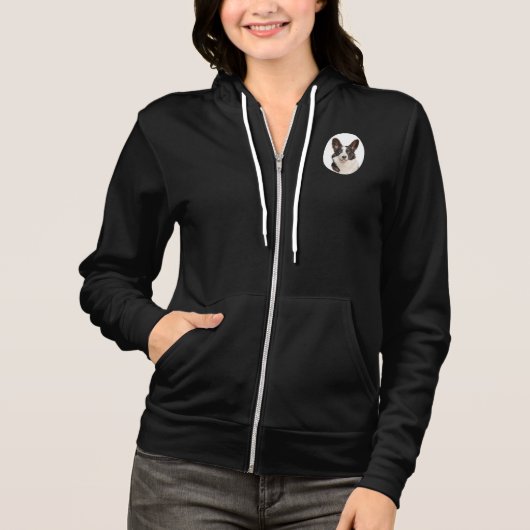 Corgi Traits Hoodie (Voorkant)