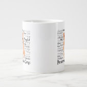 Corgi Traits Jumbo Mug (Devant)