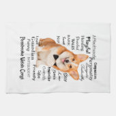 Corgi Traits Kitchen Towel Theedoek (Horizontaal)