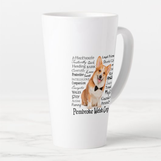 Corgi Traits Latte Mok (Rechterhoek)