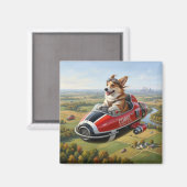 Corgi Transporter Magneet (Voorkant / Achterkant)