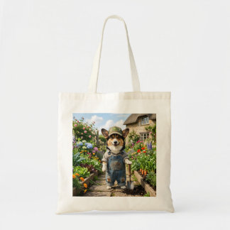 Corgi Tuinman Tote Bag