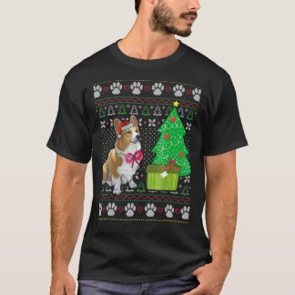 Corgi Ugly Kersthond T-shirt