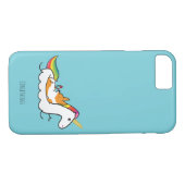Corgi Unicorn Floatie Phone Case (Achterkant (Horizontaal))