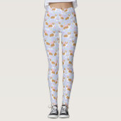 Corgi Unicorn Pastel Leggings (Devant)