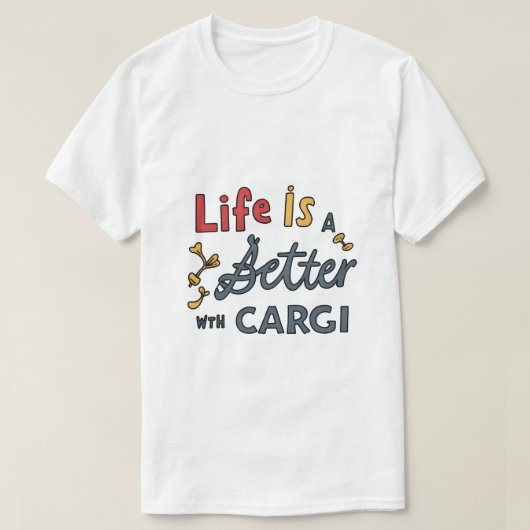 Corgi Vader T-shirt (Design voorkant)