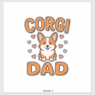 Corgi Vader Vintage Gravure Hond Liefhebber Shirt_ Sticker