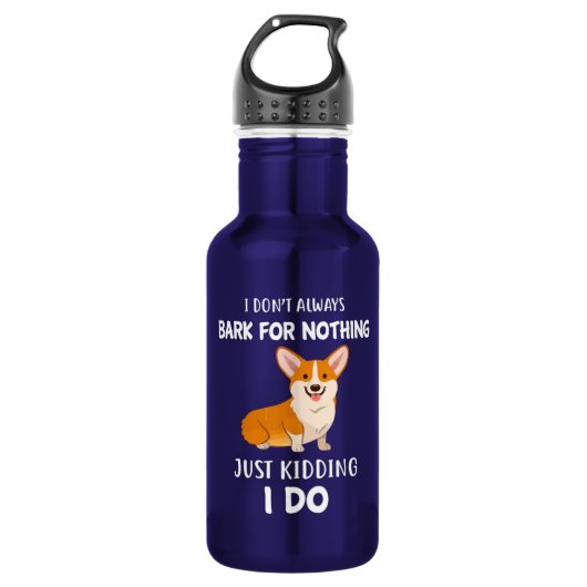Corgi Waterfles (Voorkant)