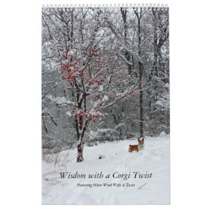 Corgi Wisdom Calendar Kalender