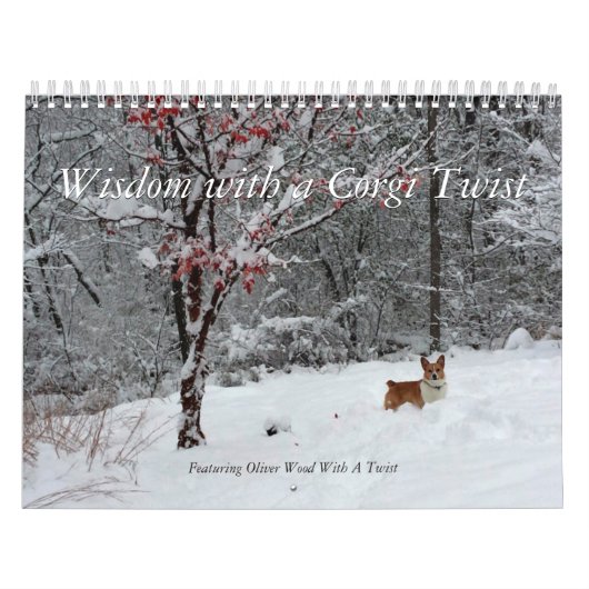 Corgi Wisdom Calendar Kalender (Hoes)