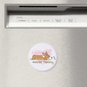 Corgi Wishful Thonge Magnet (In Situ (Lave-vaisselle))