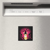 Corgi Witch Magneet (Insitu (Vaatwasser))