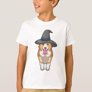 Corgi Witch T-shirt