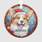 Corgi Xmas personnalisé (dos)