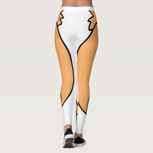 corgibilje leggings (Achterkant)